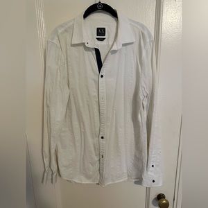 Men’s Armani Exchange Button-Down - L Slim Fit